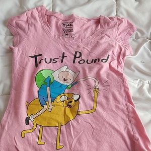 A light pink T-shirt (adventure Time)
